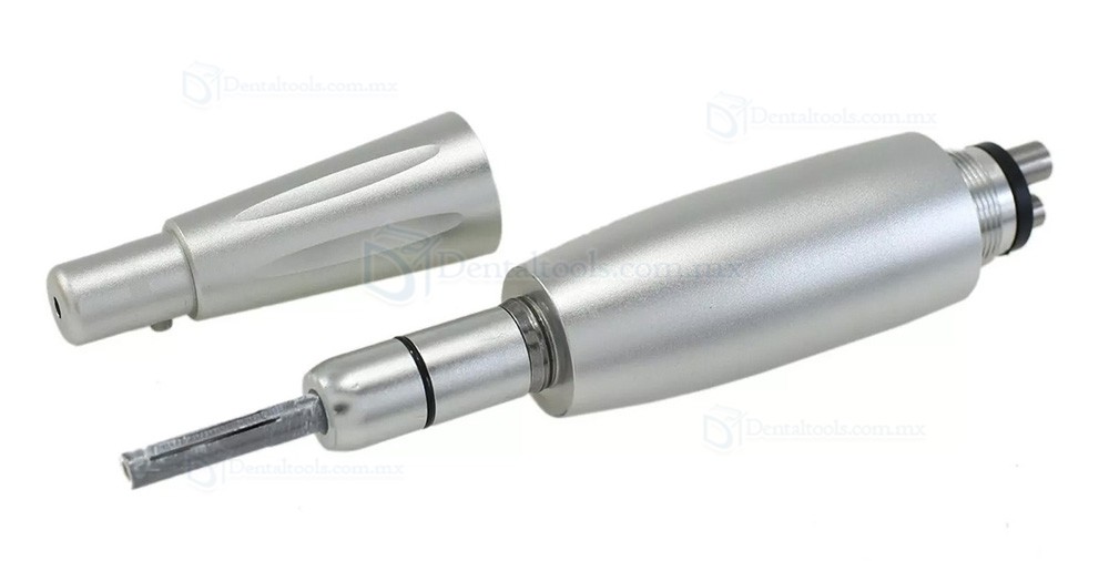 Pieza de mano para profilaxis dental (kit de micromotor neum&aacute;tico de 4 orificios + 3 cabezales)